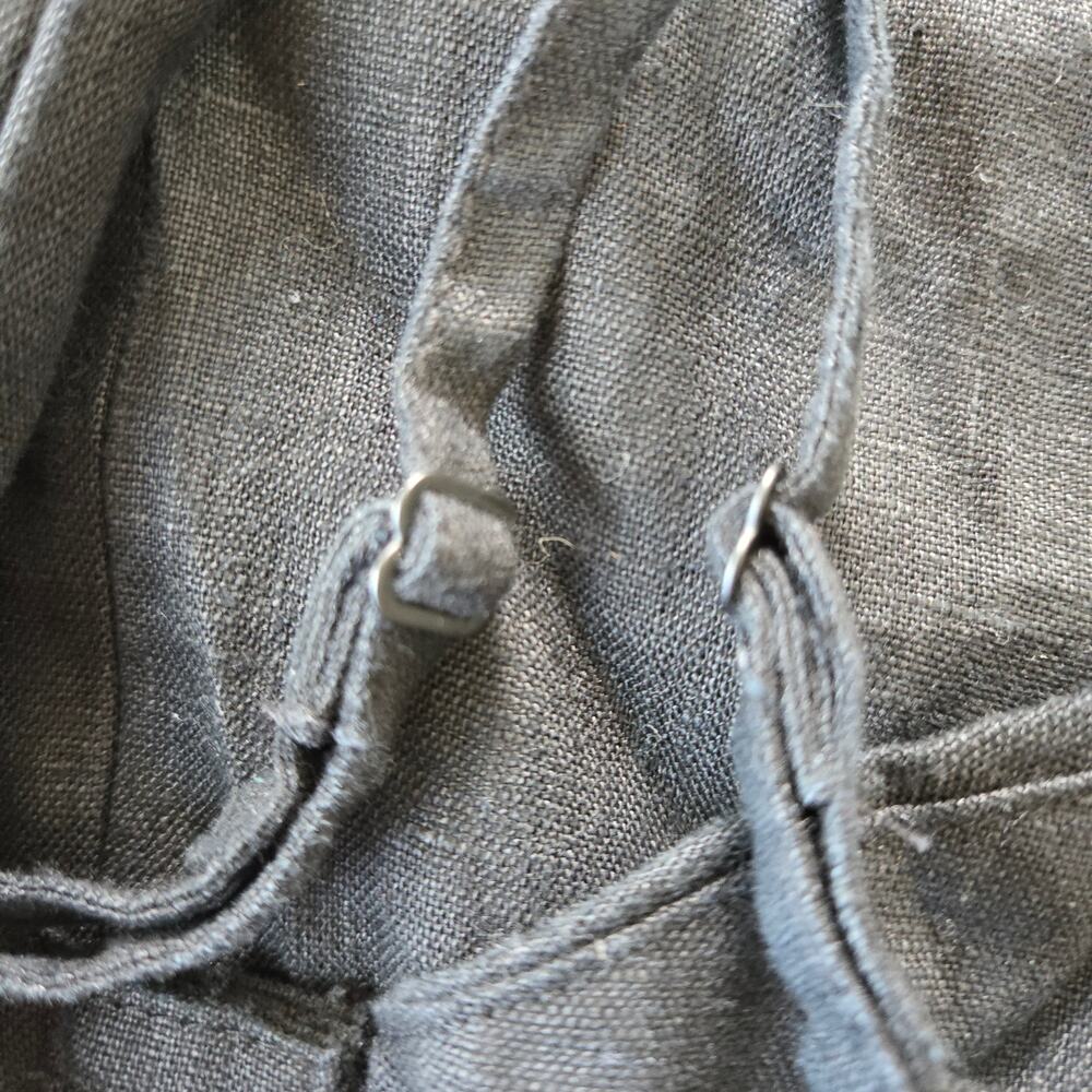 Madewell Sleeveless Wide-Leg Jumpsuit in 100% Linen Size 4 NWT - Picture 9 of 12